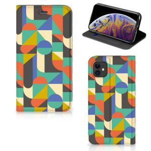 Apple iPhone 11 Hoesje met Magneet Funky Retro Official Site Cheap Online