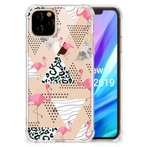 Apple iPhone 11 Pro Case Anti-shock Flamingo Triangle View Cheap Online