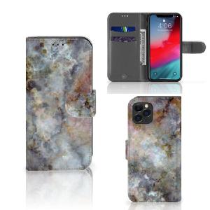 Apple iPhone 11 Pro Bookcase Marmer Grijs Sale Online Cheap