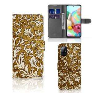 Wallet Case Samsung Galaxy A71 Barok Goud From China Sale Online