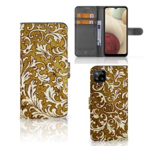 Wallet Case Samsung Galaxy A12 Barok Goud Buy Cheap 2025 Newest