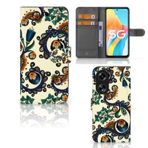 Wallet Case OPPO Reno8 T 5G Barok Flower Clearance Official Site