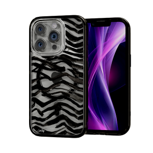 Zebra Black by CatCoq | iPhone 15 Series |  MagSafe Case Cheap Pice Buy Discount