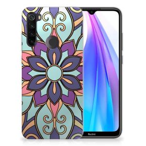 Xiaomi Redmi Note 8T TPU Case Purple Flower Fashion Style Cheap Online