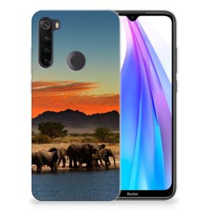 Xiaomi Redmi Note 8T TPU Hoesje Olifanten Clearance Get Authentic