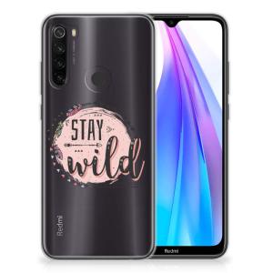 Xiaomi Redmi Note 8T Telefoonhoesje met Naam Boho Stay Wild Store Sale