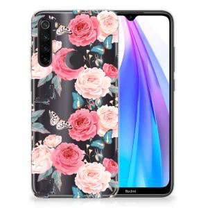 Xiaomi Redmi Note 8T TPU Case Butterfly Roses Outlet Excellent