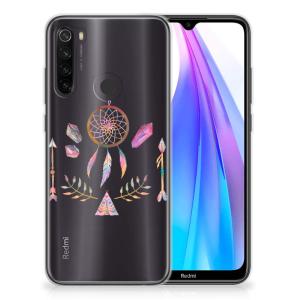 Xiaomi Redmi Note 8T Telefoonhoesje met Naam Boho Dreamcatcher Outlet Manchester
