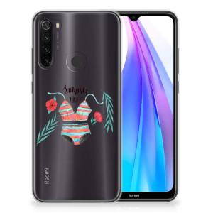 Xiaomi Redmi Note 8T Telefoonhoesje met Naam Boho Summer Comfortable