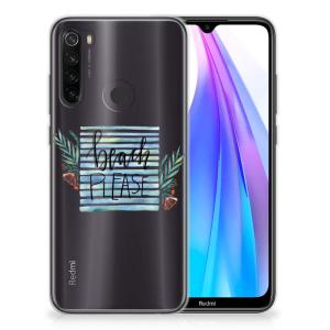 Xiaomi Redmi Note 8T Telefoonhoesje met Naam Boho Beach Cheapest Pice