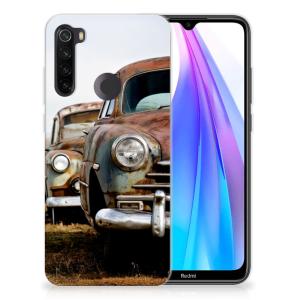 Xiaomi Redmi Note 8T Siliconen Hoesje met foto Vintage Auto Discount Wide Range Of
