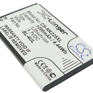 3.7V, Li-ion, 1200mAh, SmartPhone battery fits Nokia, Bl-4ul, 3310 2017, Asha 225, 4.44Wh Cheap Buy