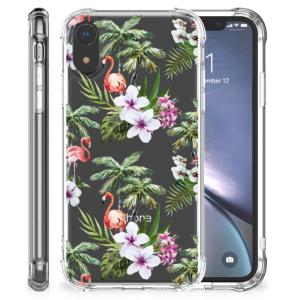 Apple iPhone Xr Case Anti-shock Flamingo Palms Clearance Explore
