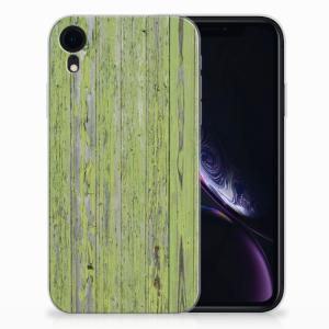Apple iPhone Xr Bumper Hoesje Green Wood Outlet Cheap Pices