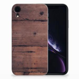 Apple iPhone Xr Bumper Hoesje Old Wood Online Online For Sale