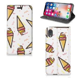 Apple iPhone Xr Flip Style Cover Icecream Classic For Sale