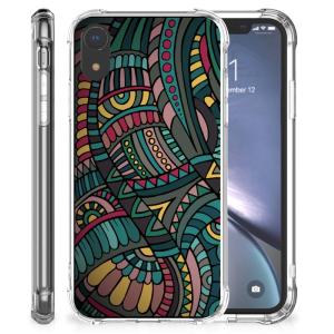 Apple iPhone Xr Doorzichtige Silicone Hoesje Aztec Free Shipping Sale Online
