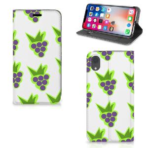 Apple iPhone Xr Flip Style Cover Druiven Discount Purchase
