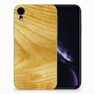 Apple iPhone Xr Bumper Hoesje Licht Hout Clearance Outlet