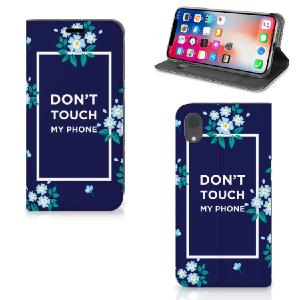 Apple iPhone Xr Design Case Flowers Blue DTMP How Much For Sale