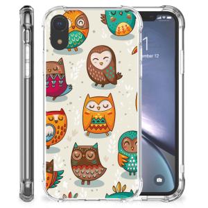 Apple iPhone Xr Case Anti-shock Vrolijke Uilen Newest Cheap Online