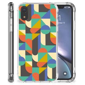 Apple iPhone Xr Doorzichtige Silicone Hoesje Funky Retro Sale Nicekicks