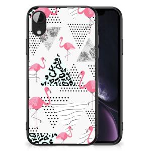 Apple iPhone XR Dierenprint Telefoonhoesje Flamingo Triangle Outlet Marketable