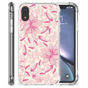 Apple iPhone Xr Case Pink Flowers Best Wholesale