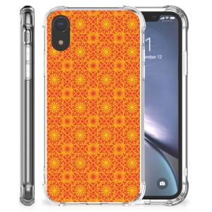 Apple iPhone Xr Doorzichtige Silicone Hoesje Batik Oranje Buy Cheap 2025 Newest