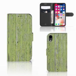 Apple iPhone Xr Book Style Case Green Wood Outlet Pay With Paypal