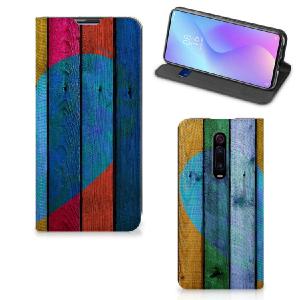 Xiaomi Redmi K20 Pro Book Wallet Case Wood Heart - Cadeau voor je Vriend 100% Guaranteed