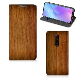 Xiaomi Redmi K20 Pro Book Wallet Case Donker Hout Online Online Clearance