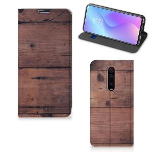 Xiaomi Redmi K20 Pro Book Wallet Case Old Wood Authentic Online