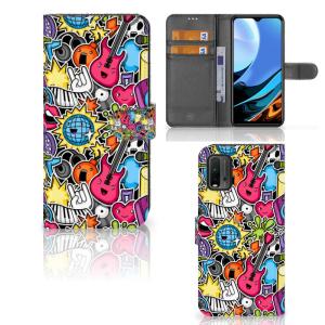 Xiaomi Redmi 9T | Poco M3 Wallet Case met Pasjes Punk Rock Buy Cheap Browse