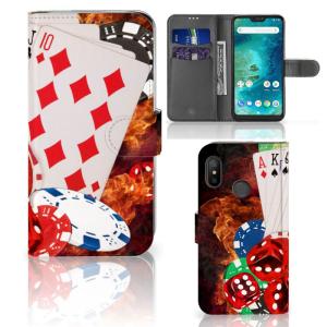 Xiaomi Mi A2 Lite Wallet Case met Pasjes Casino Free Shipping Best Seller