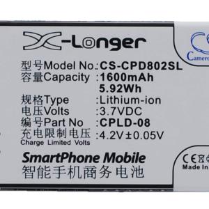 3.7V, Li-ion, 1600mAh, SmartPhone battery fits Coolpad, Cpld-08, 8020, 5.92Wh Free Shipping 2025