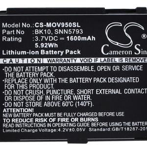 3.7V, Li-ion, 1600mAh, SmartPhone battery fits Motorola, Bk10, F2978a, I296, 5.92Wh Outlet Store Locations