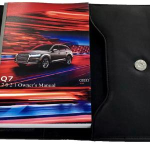 2021 Audi Q7 Owner Manual Car Glovebox Book Discount Wiki