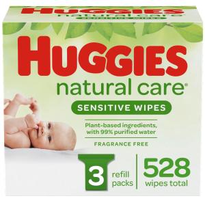 HUGGIES Natural Care Fragrance-Free Baby Wipes, Retail Case Free Shipping Outlet Locations