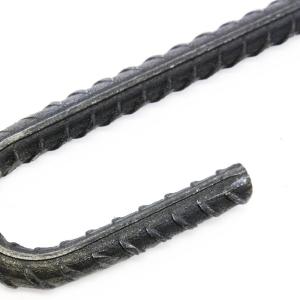 18" Steel Rebar Ground Stake J Hook Heavy Duty #3 Hard Firm Soil Set For Sale Top Quality