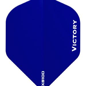 100 Sets Victory Darts XS100 Colours Blue Extra Strong Dart Flights Top Quality Sale Online