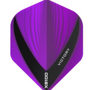 100 Sets Victory Darts XS100 Vista Purple Extra Strong Dart Flights Clearance Clearance Store