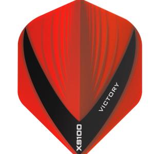 100 Sets Victory Darts XS100 Vista Red Extra Strong Dart Flights Explore Cheap Pice