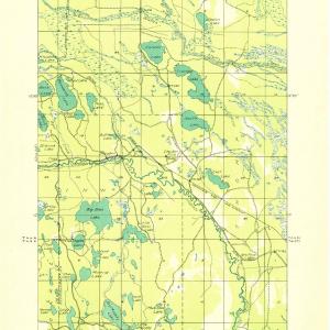 1931 Steuben, MI - Michigan - USGS Topographic Map v2 Classic For Sale