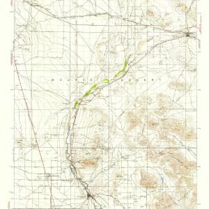 1932 Barstow, CA - California - USGS Topographic Map Clearance Footlocker Finishline