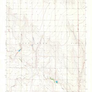 1966 Syracuse West, KS - Kansas - USGS Topographic Map v3 Cheap Sale Good Selling