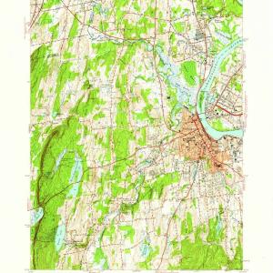 1952 Middletown, CT  - Connecticut - USGS Topographic Map Discount For Cheap