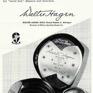 1947 Ad Iron Wood Walter Hagen Strata Bloc Golf Clubs Grand Rapids Michigan YFT3 Footlocker Finishline Cheap Pice