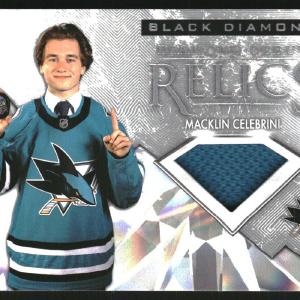 2024-25 Black Diamond Diamond Debut Relics Jersey #DDMC Macklin Celebrini Quality Free Shipping Outlet