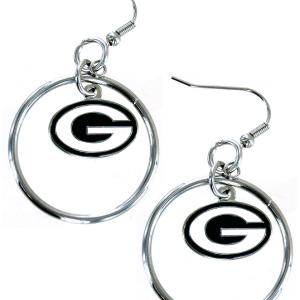 Green Bay Packers Hoop Earrings Buy Cheap Buy